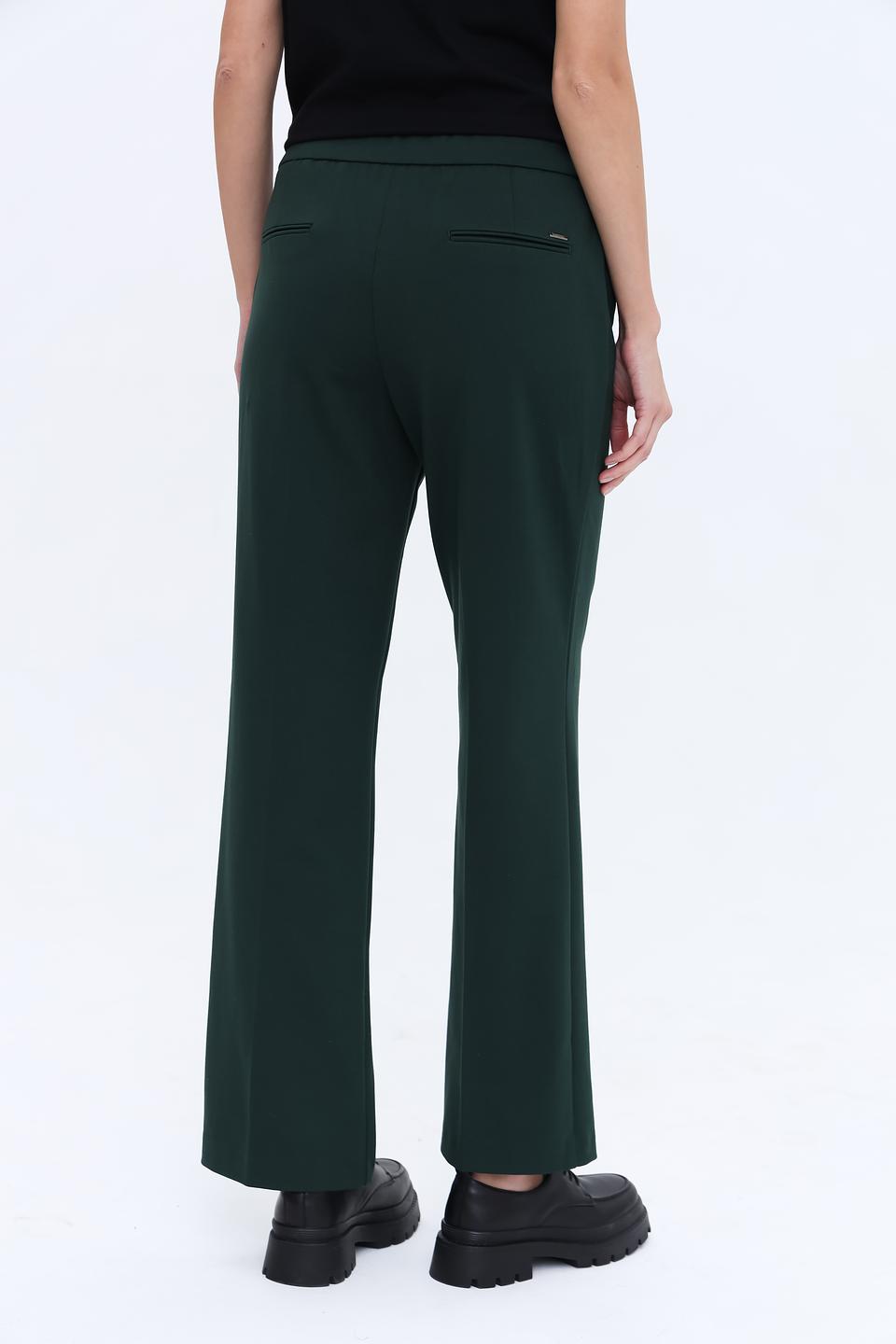 Брюки Gardeur зеленые с эластичным поясом