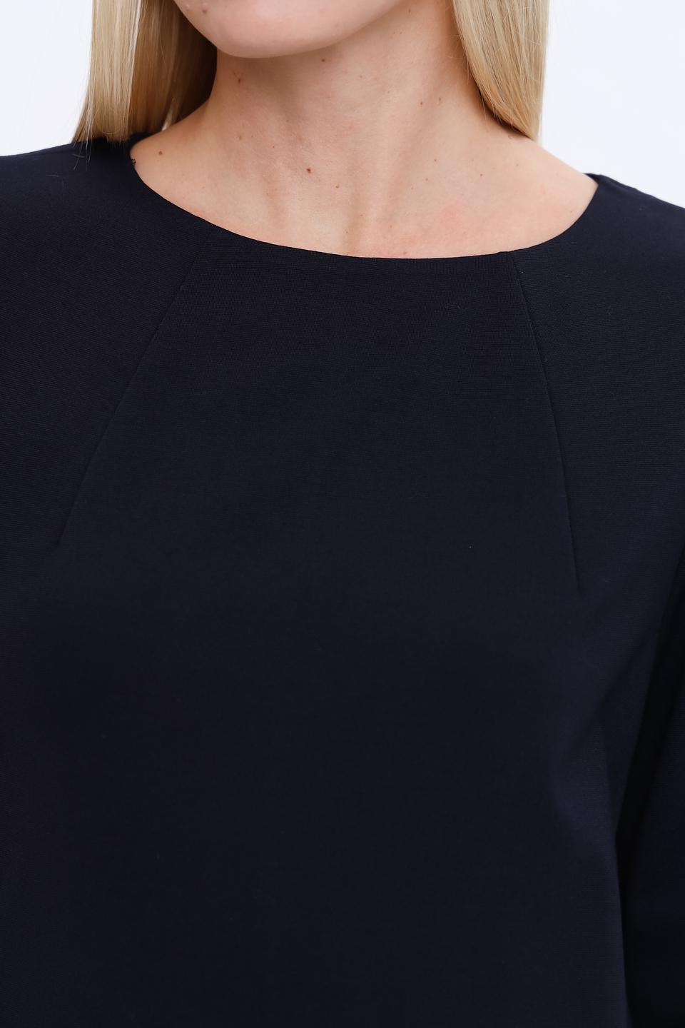 Платье Oui приталенное черное