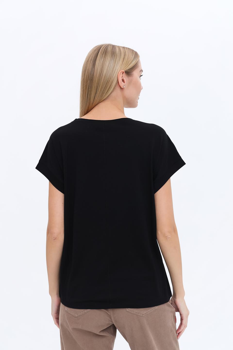 Футболка Monari с принтом Shine чёрный