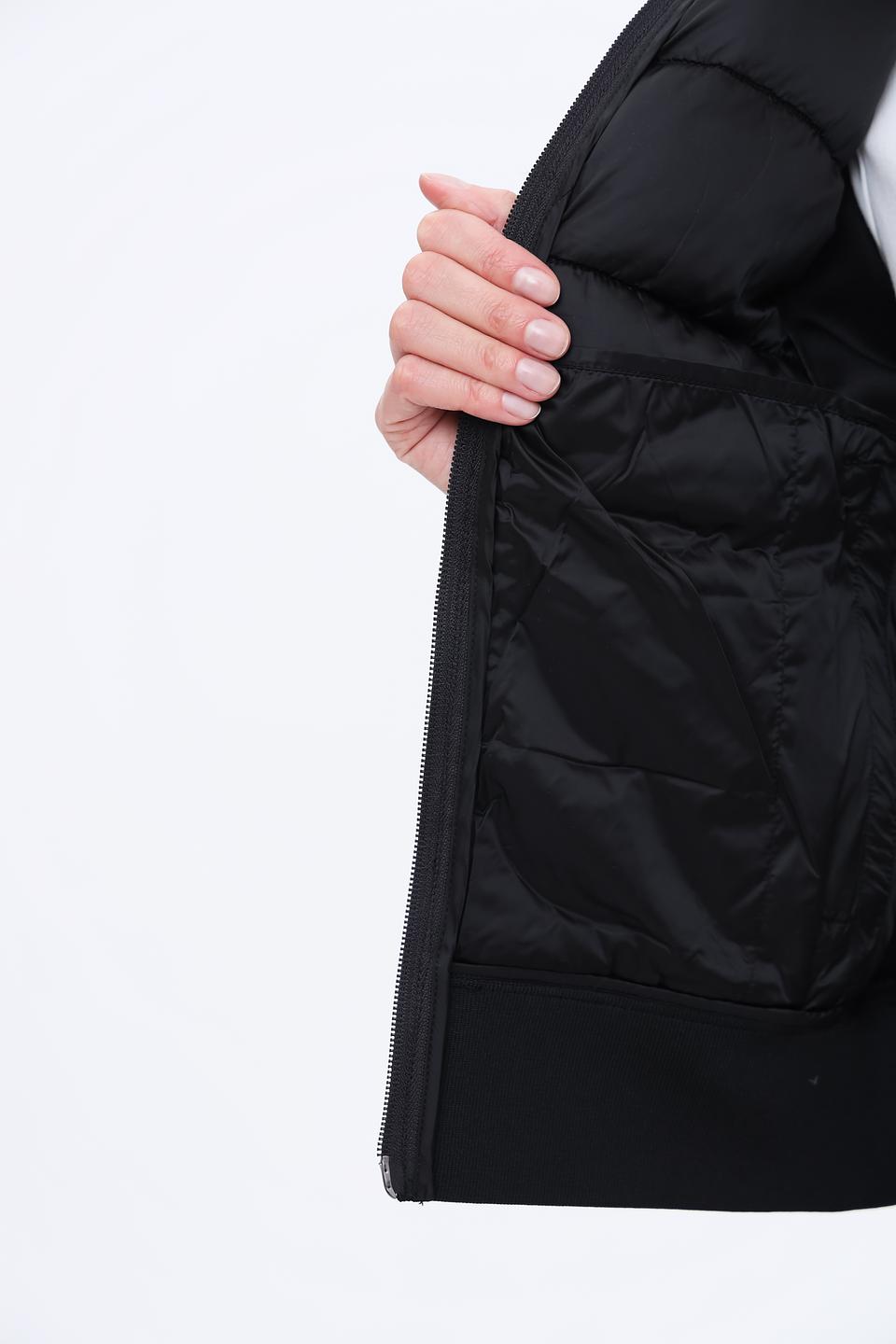 Жакет Monari чёрный стеганый