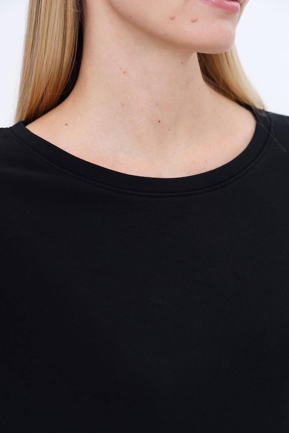 Платье Monari чёрное с кружевом