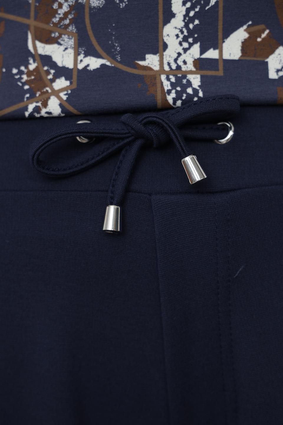 Брюки клёш Via Appia DUE синие