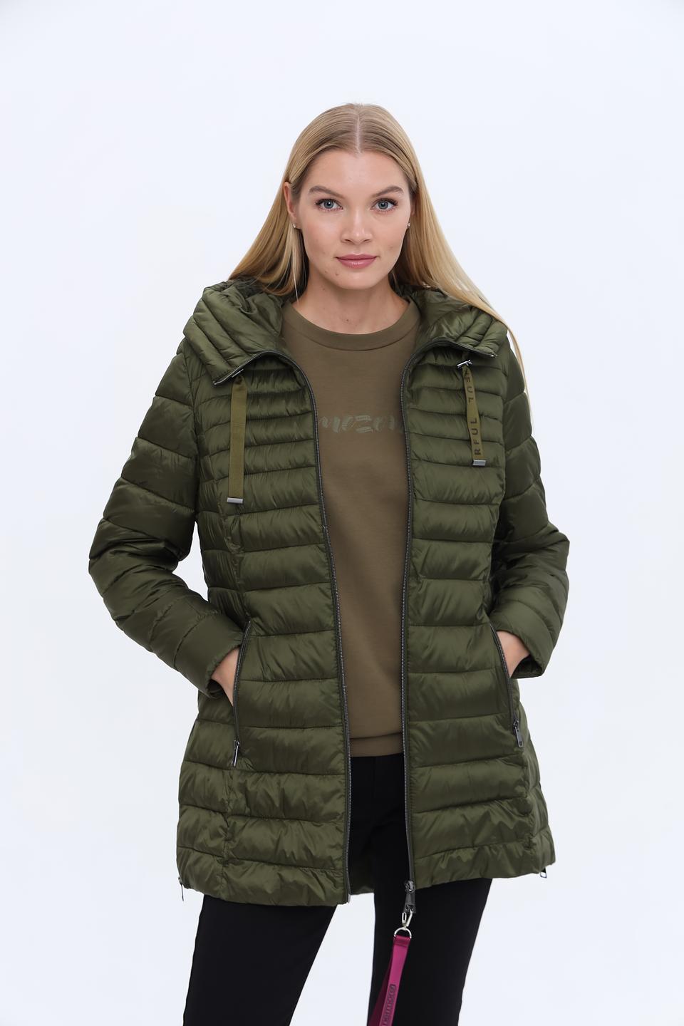 Куртка Lebek стеганая хаки