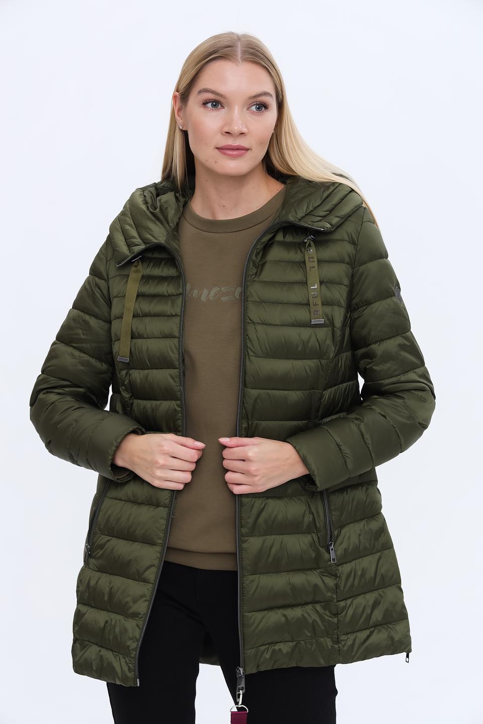 Куртка Lebek стеганая хаки