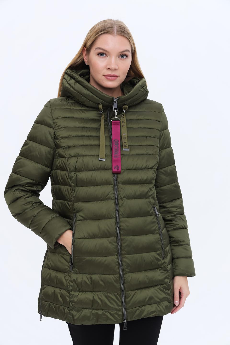 Куртка Lebek стеганая хаки