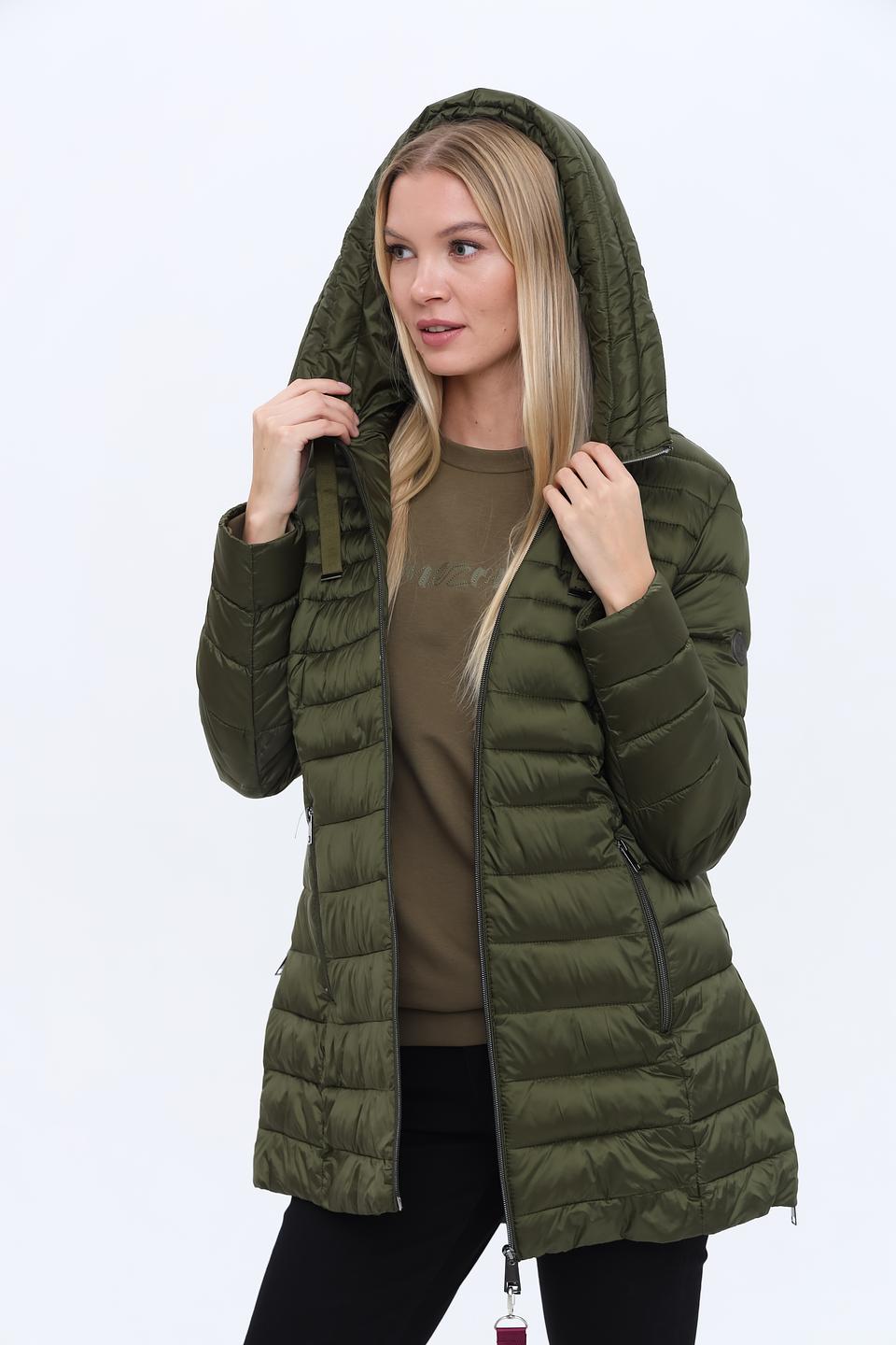 Куртка Lebek стеганая хаки