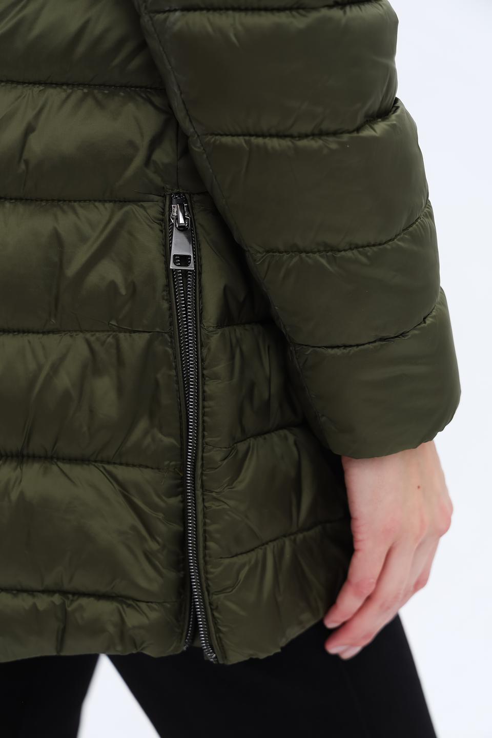 Куртка Lebek стеганая хаки