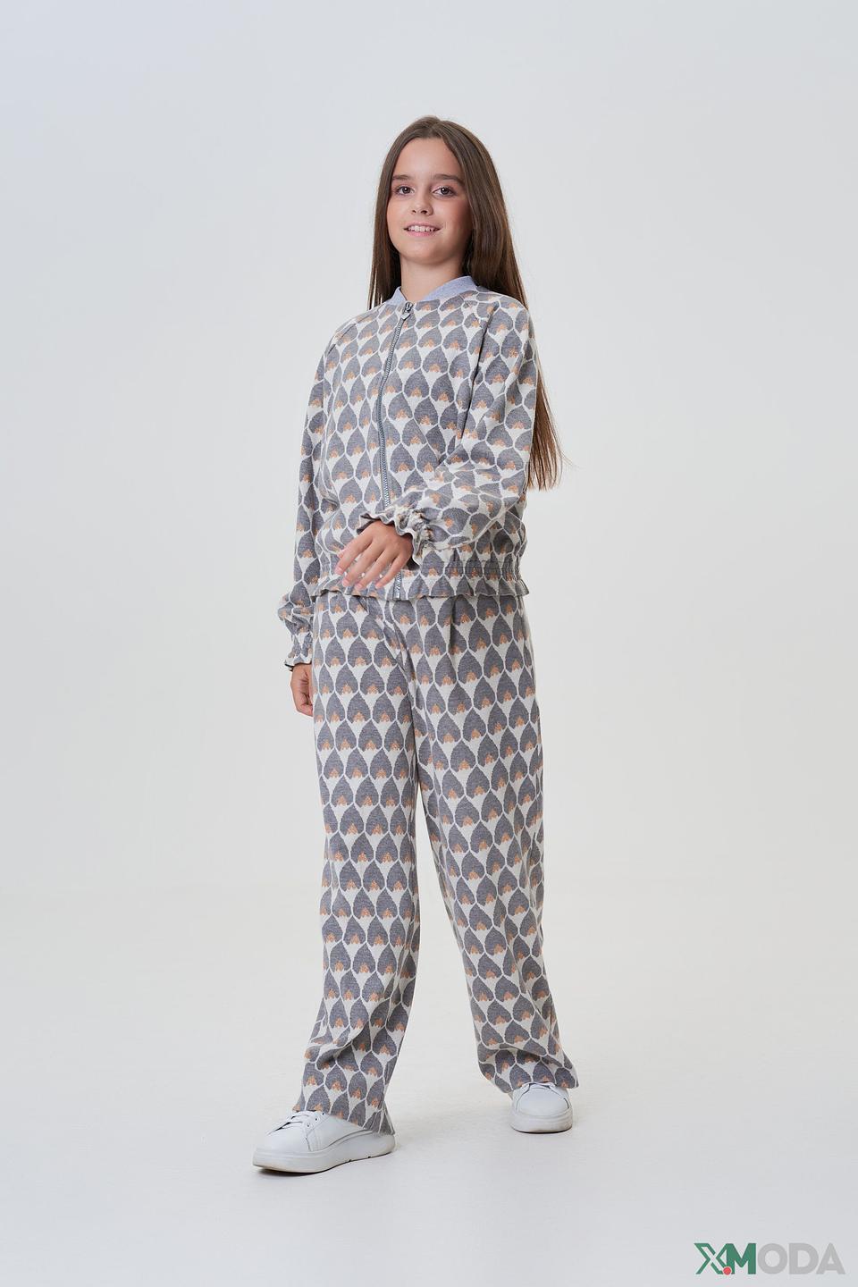 Брюки Choupette дев. с принтом сердец