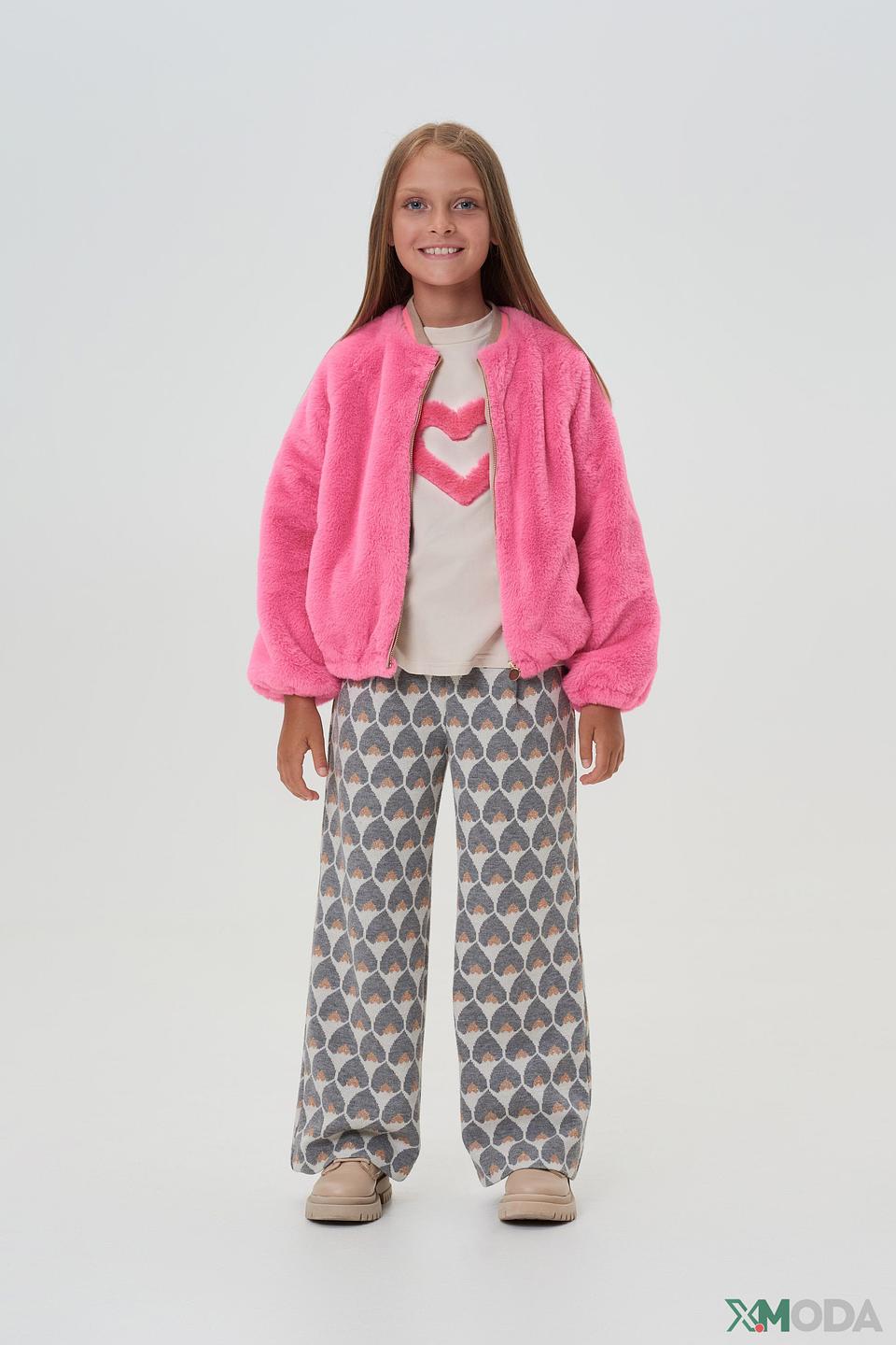 Брюки Choupette дев. с принтом сердец