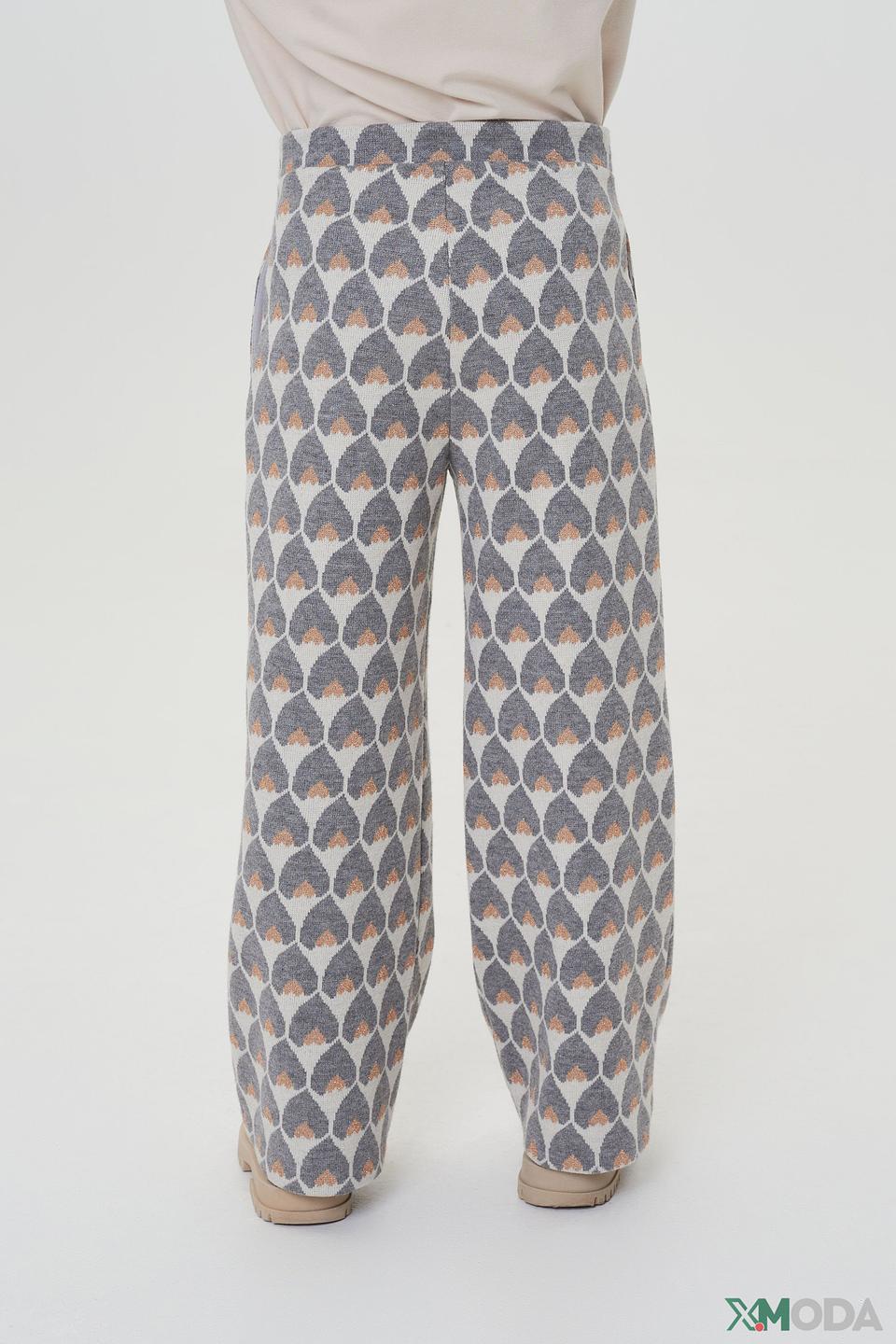 Брюки Choupette дев. с принтом сердец