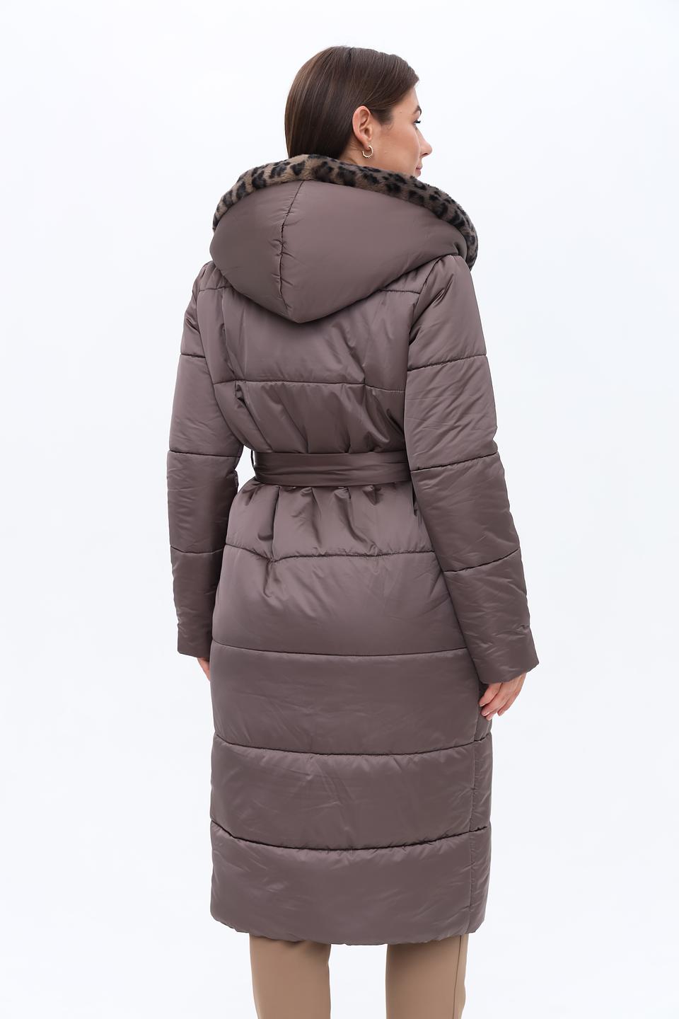 Пальто Electra style с меховым воротником