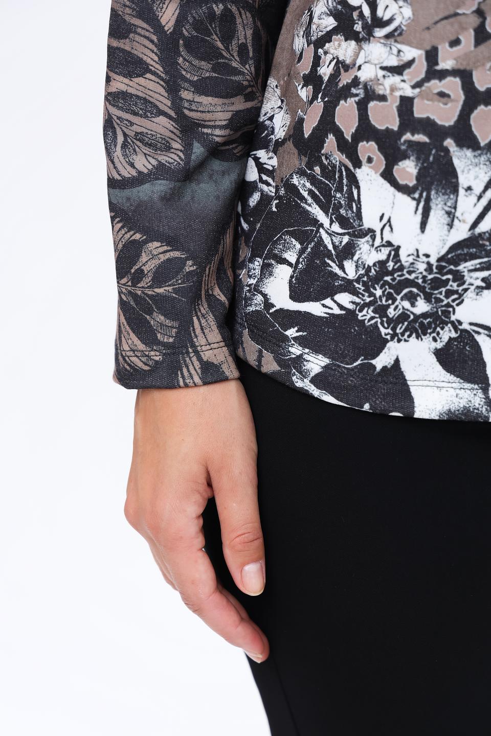 Блуза Frank Walder с цветочным принтом