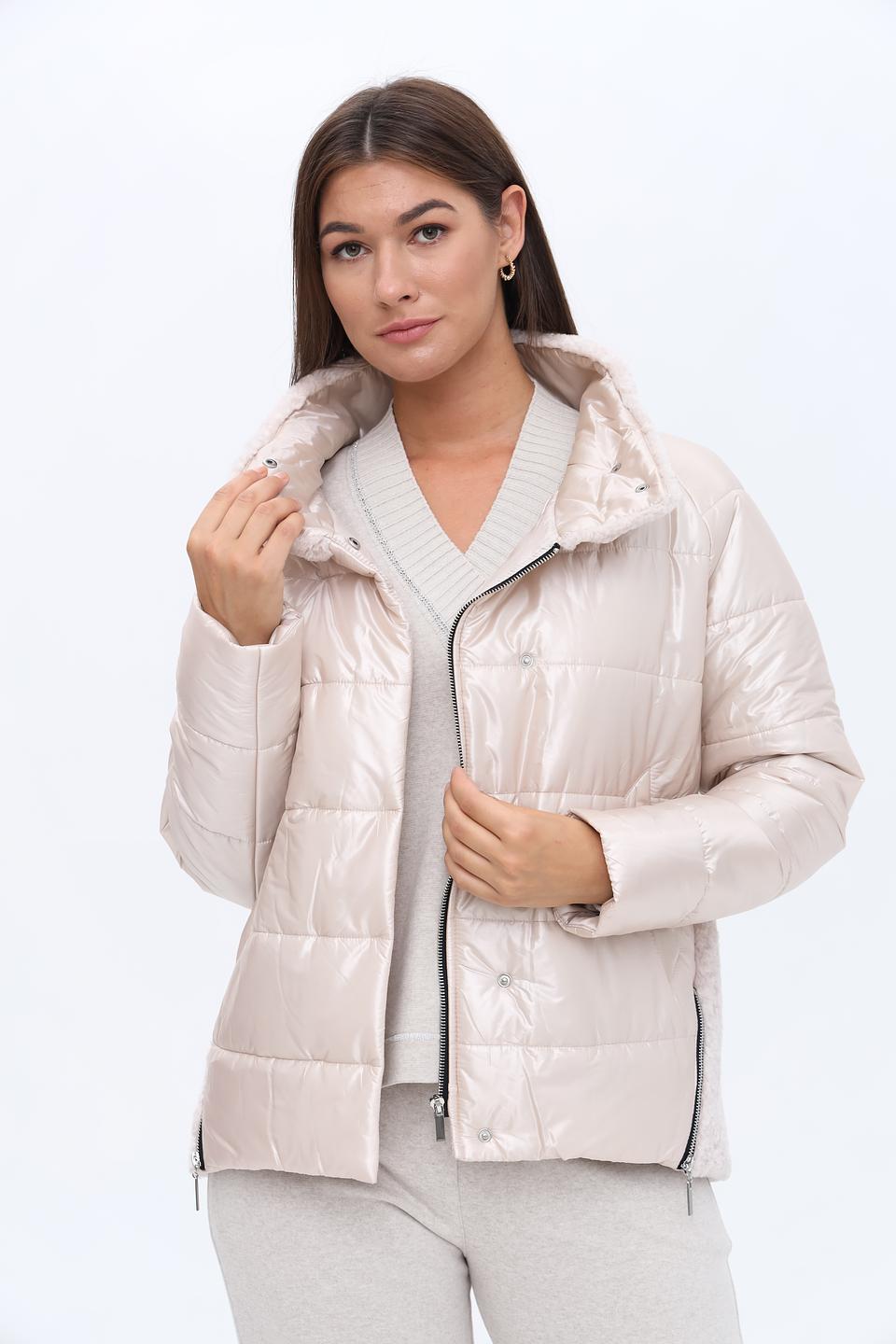 Куртка Electra style стеганая бежевая