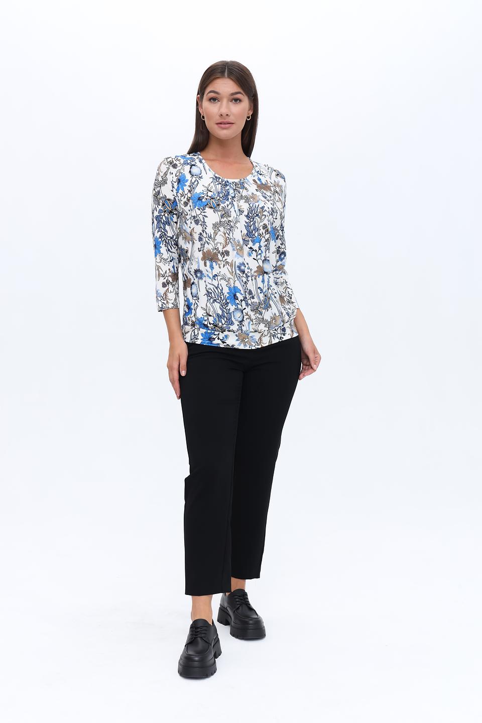 Блуза Frank Walder с цветочным принтом