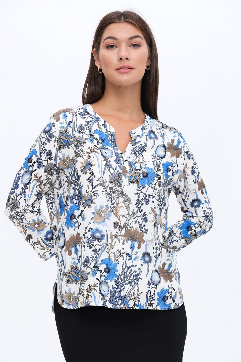 Блуза Frank Walder с цветочным принтом