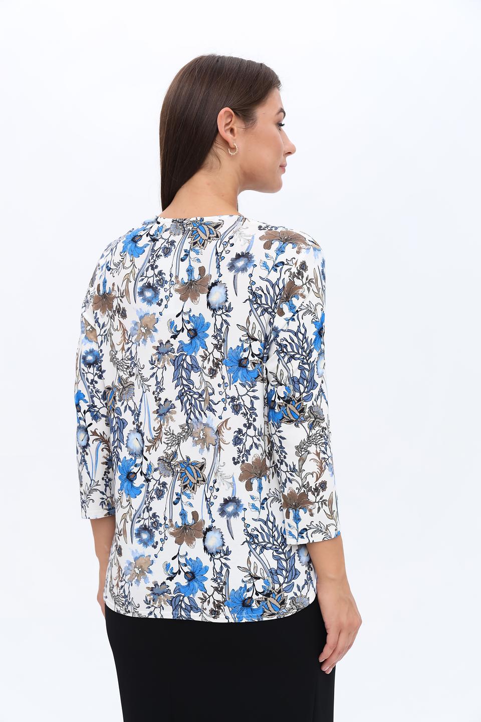 Блуза Frank Walder с цветочным принтом
