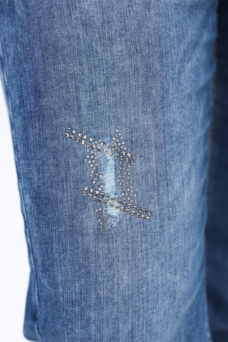 Джинсы Angels Boyfriend синие