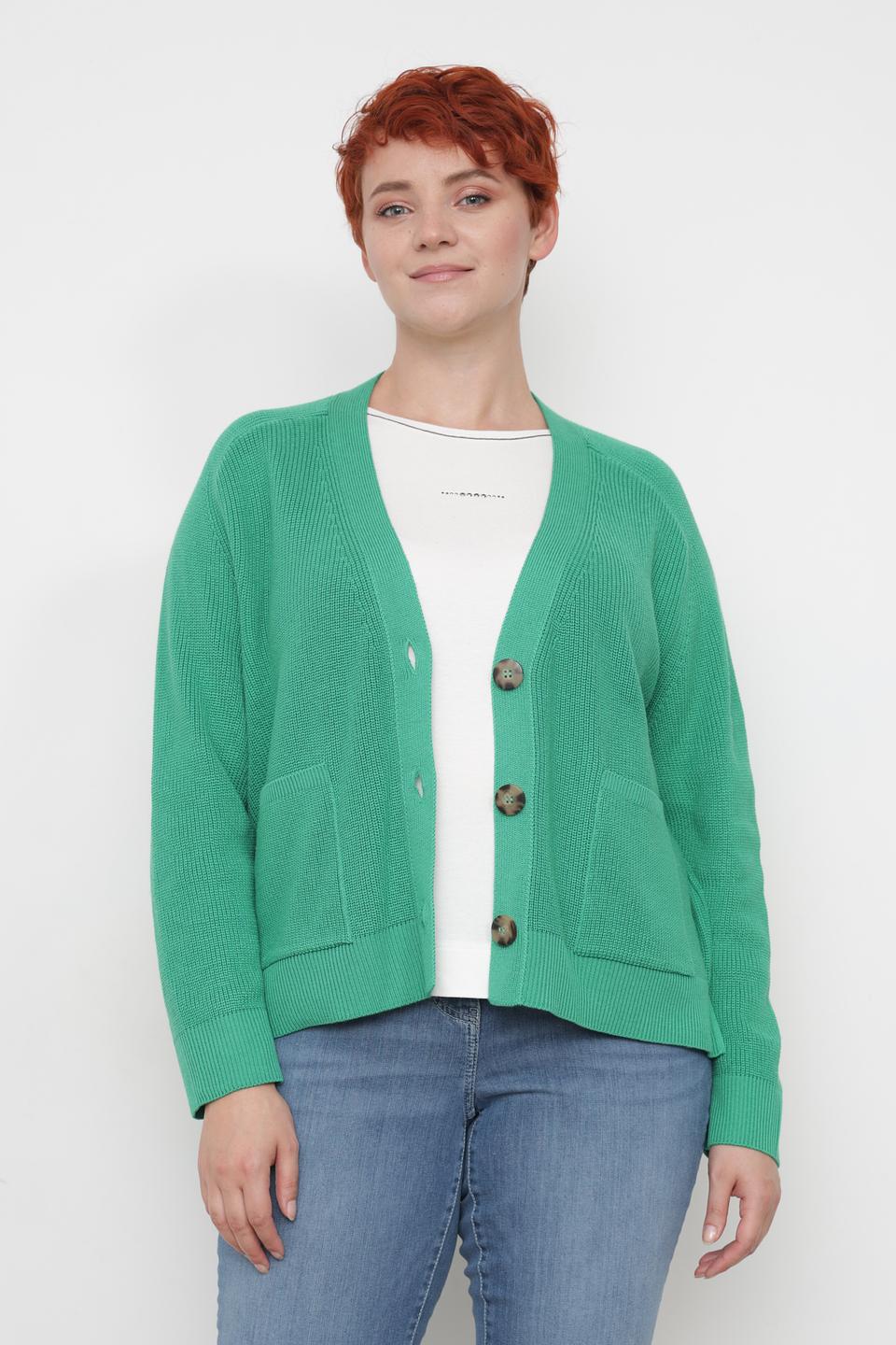 Кардиган Lecomte зелёный
