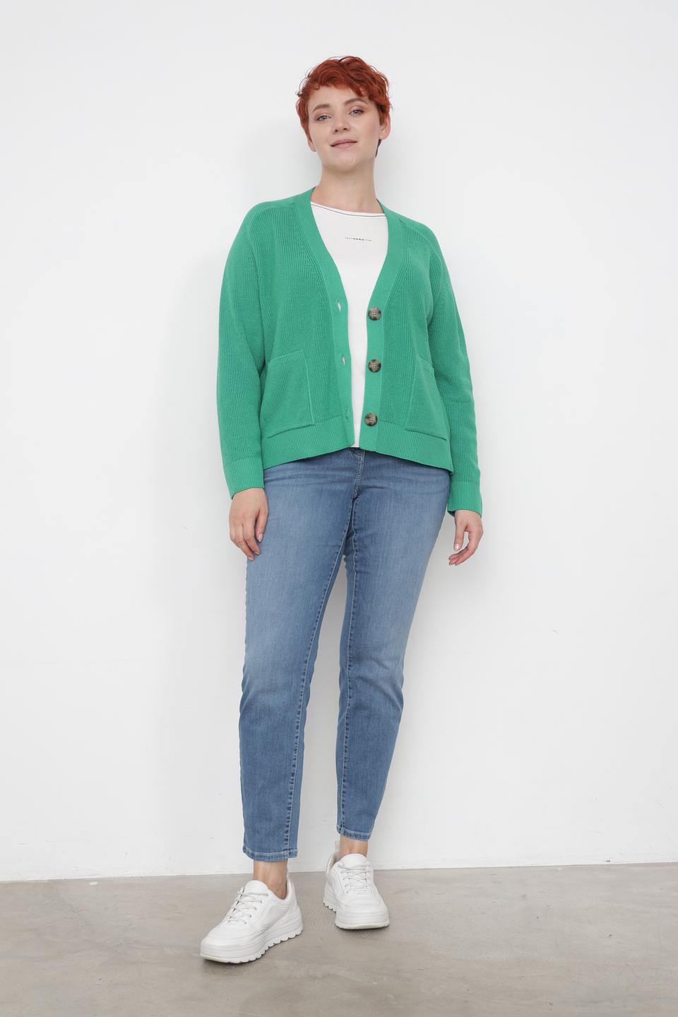 Кардиган Lecomte зелёный