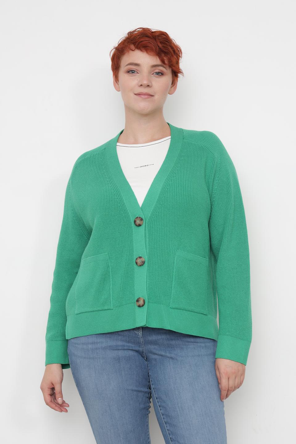 Кардиган Lecomte зелёный