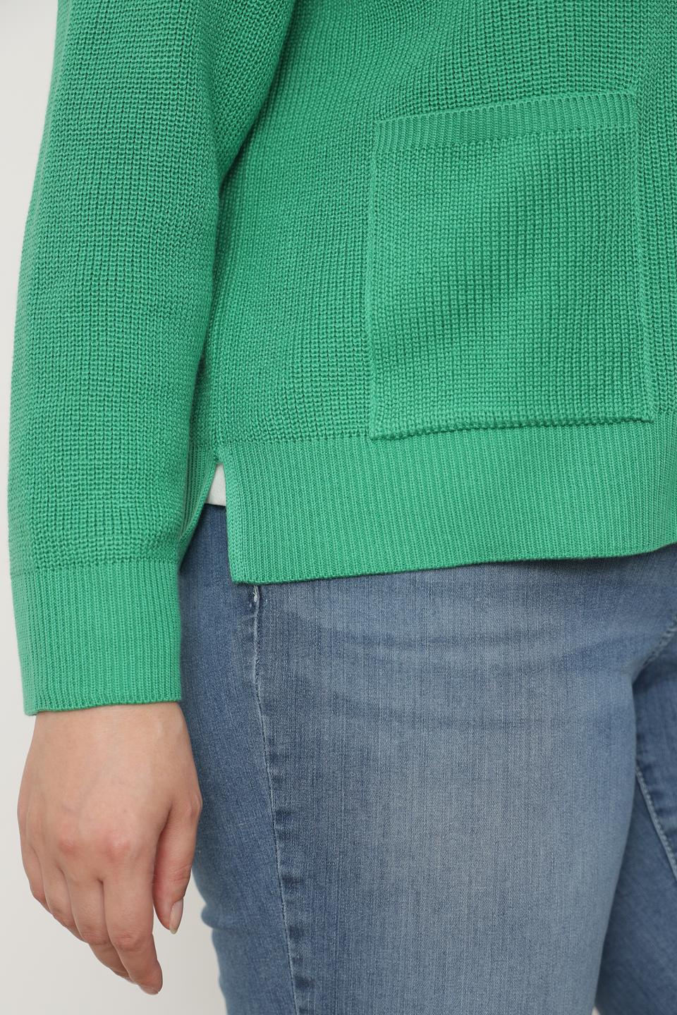 Кардиган Lecomte зелёный