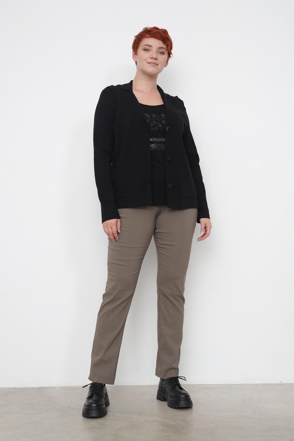 Брюки классические Doris Streich хаки