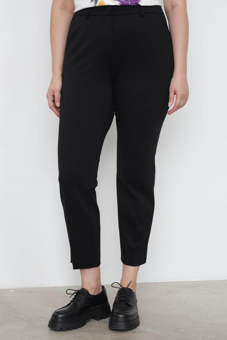 Брюки классические Samoon чёрные