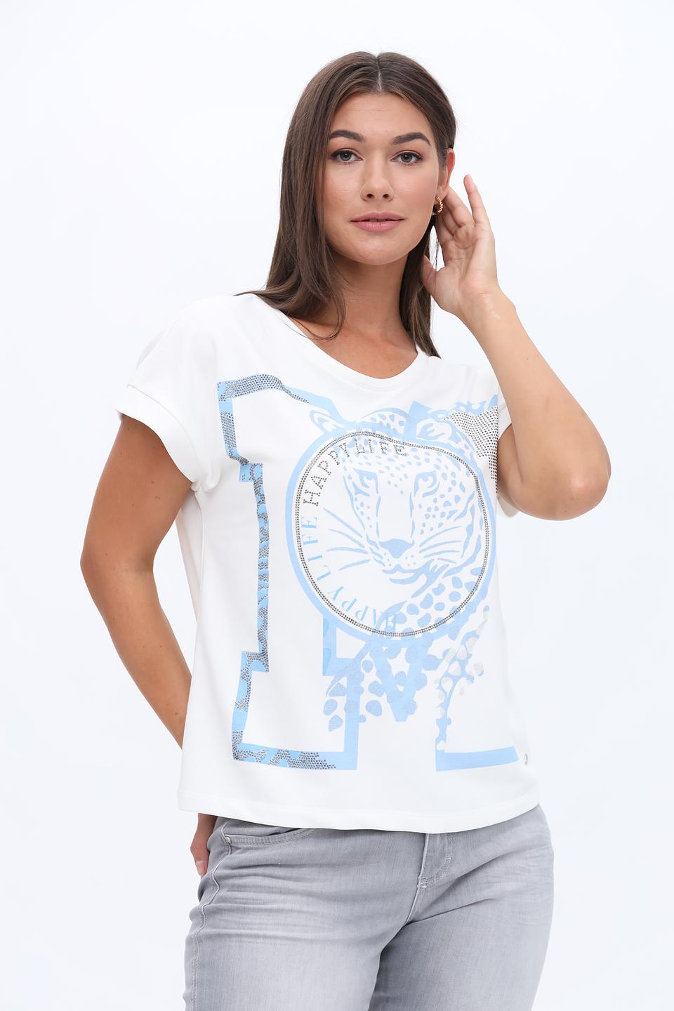 Футболка Monari с принтом тигра