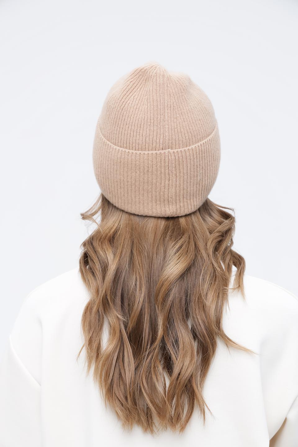 Шапка Wegener бежевая