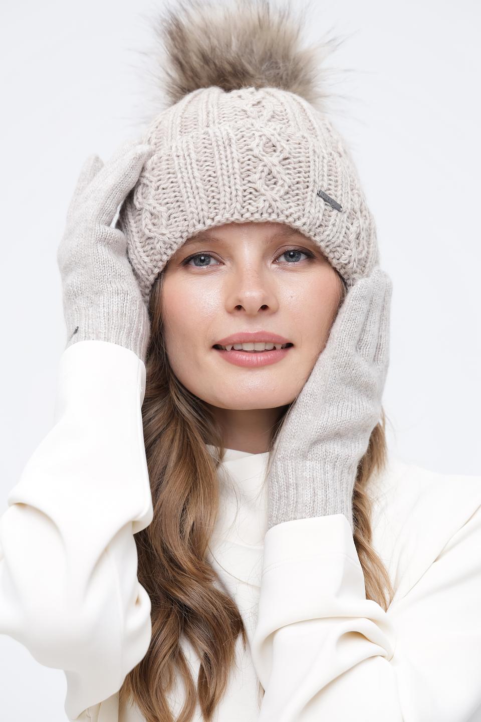 Перчатки Wegener бежевые