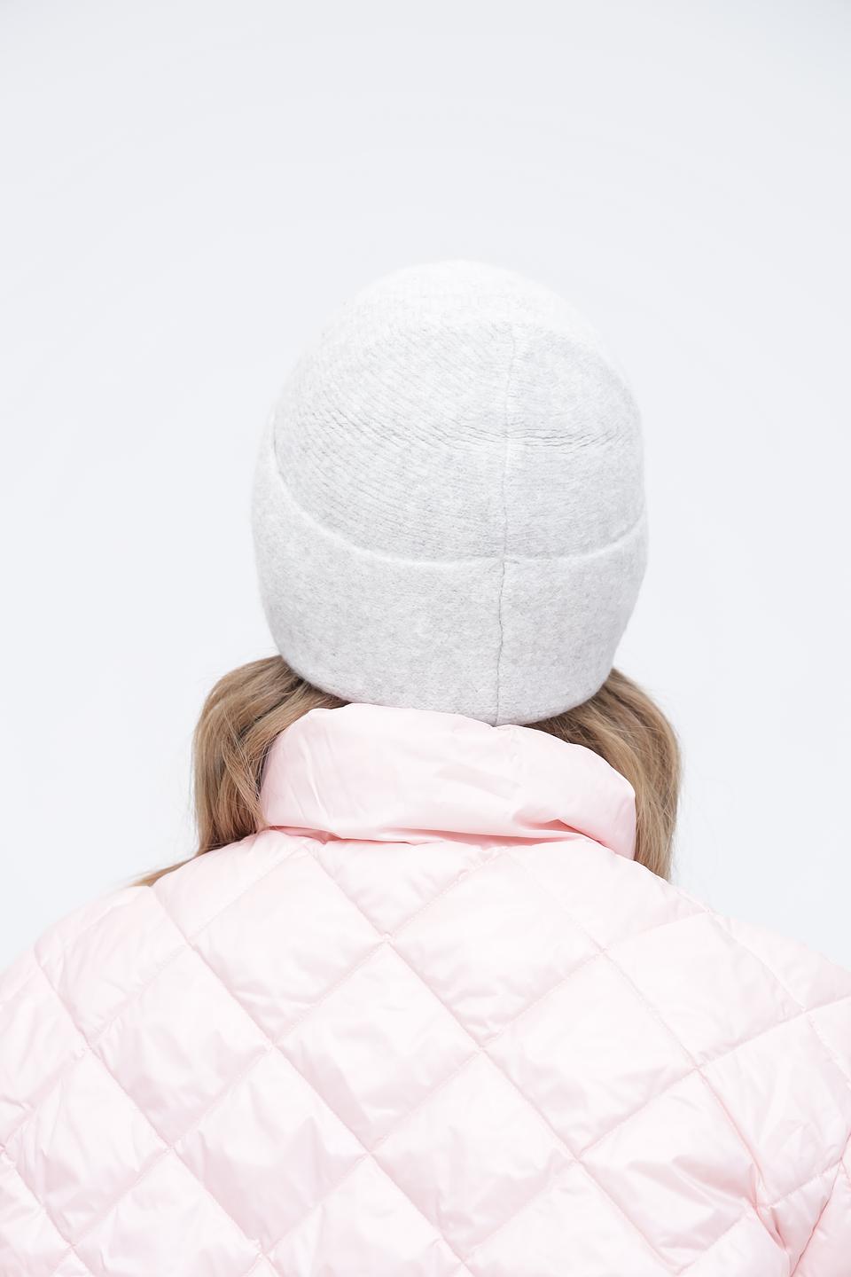 Шапка Wegener вязаная серая