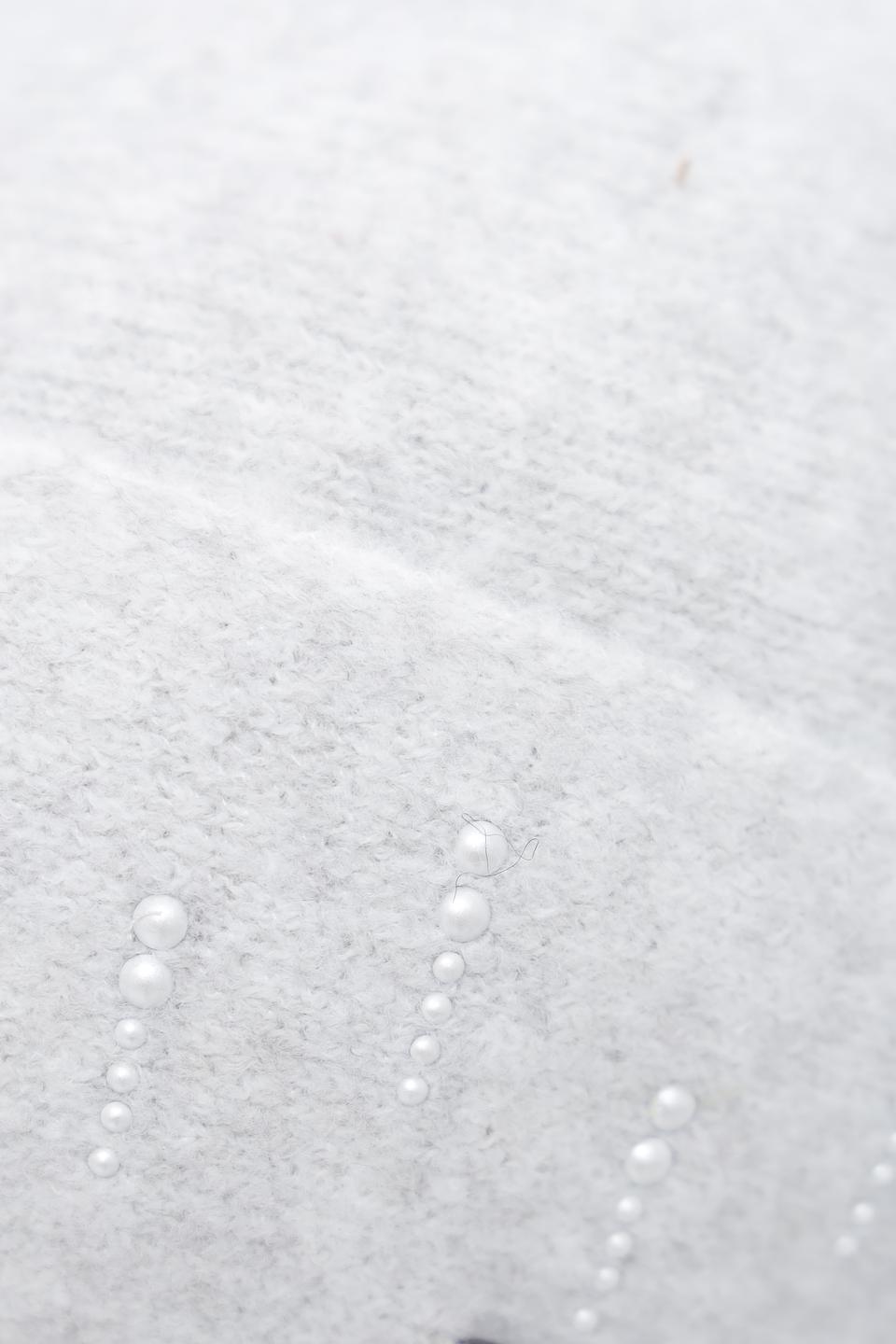 Шапка Wegener вязаная серая