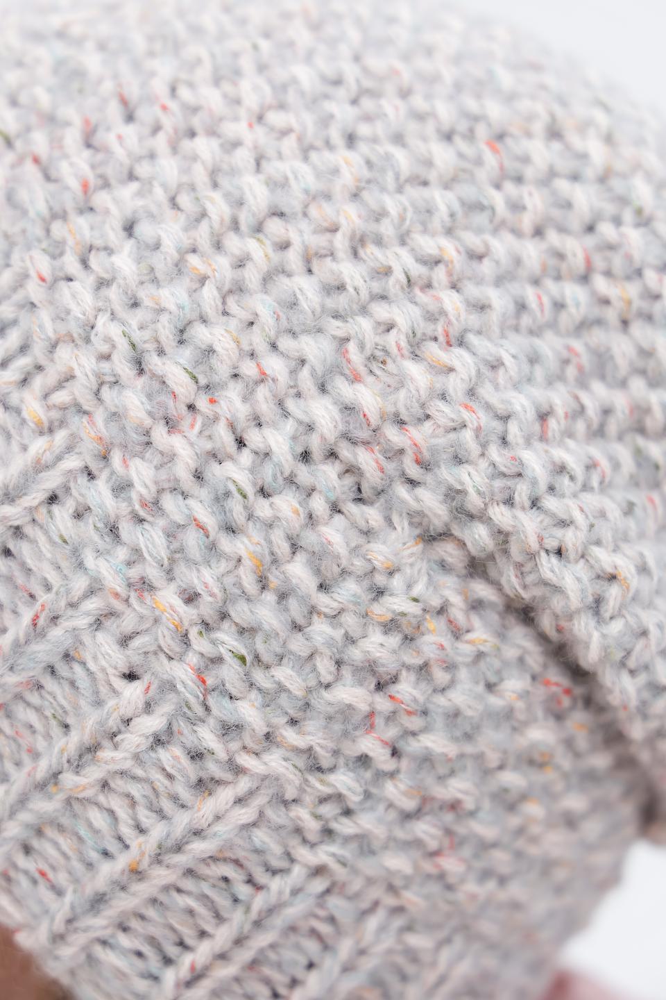 Шапка Wegener вязаная серая