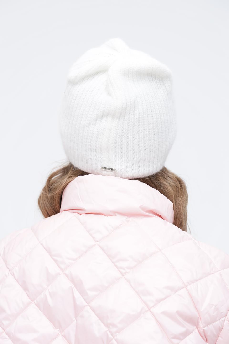 Шапка Wegener вязаная белая