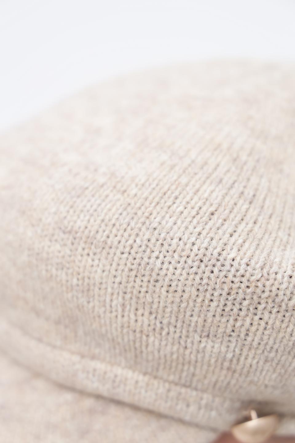 Кепка Wegener шерсть бежевая