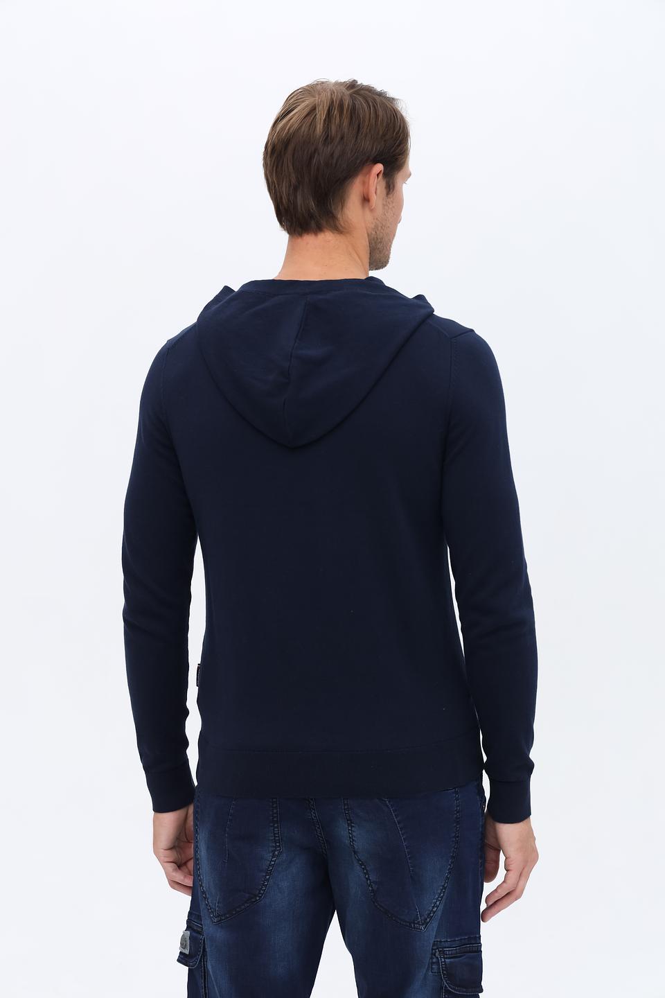 Худи Hechter мужской тёмно-синий