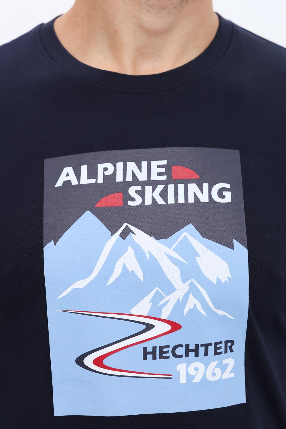 Лонгслив Hechter с принтом Alpine Skiing