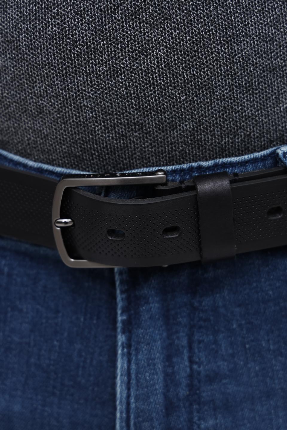 Ремень Bugatti ACC чёрный