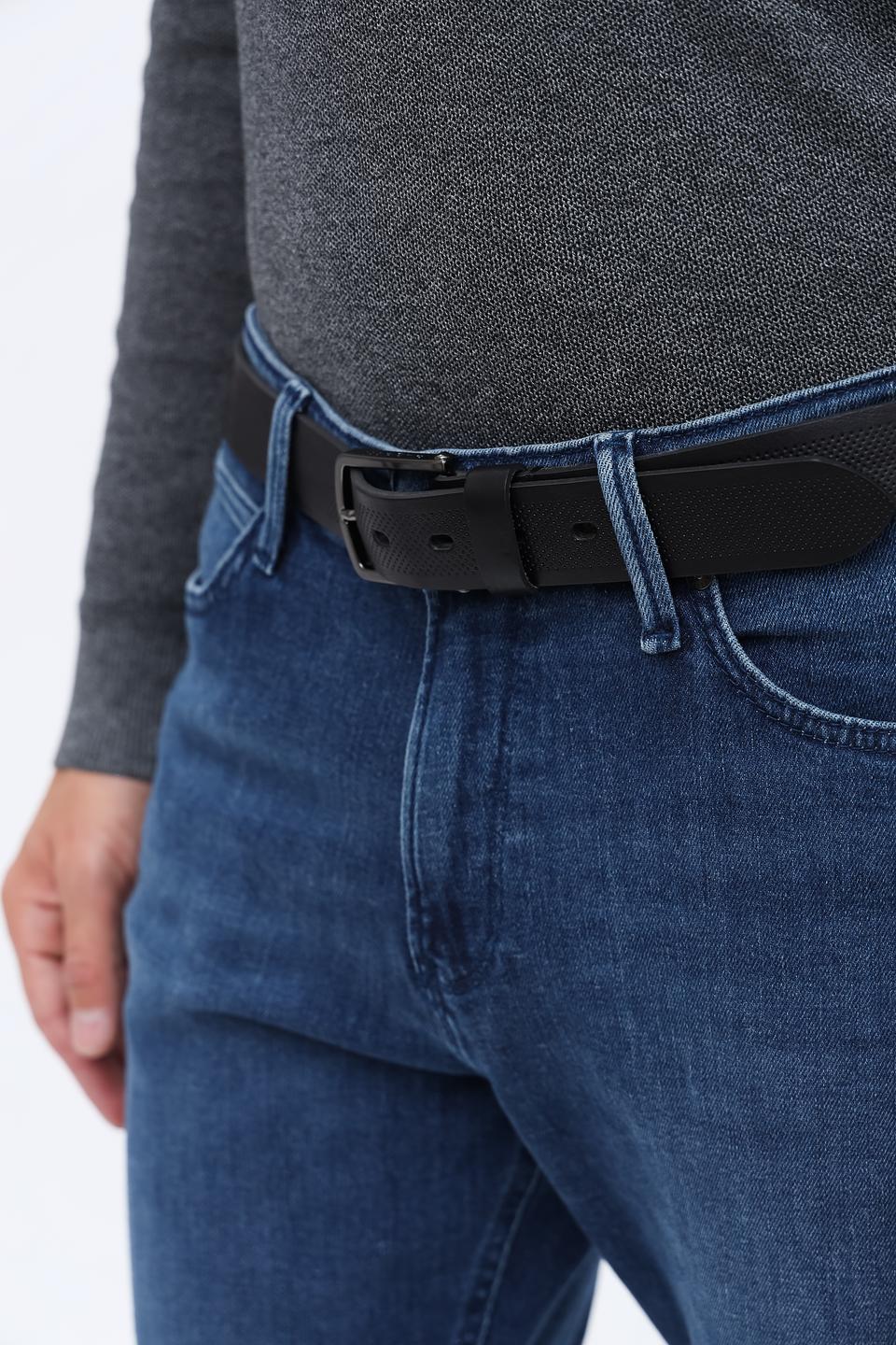 Ремень Bugatti ACC чёрный