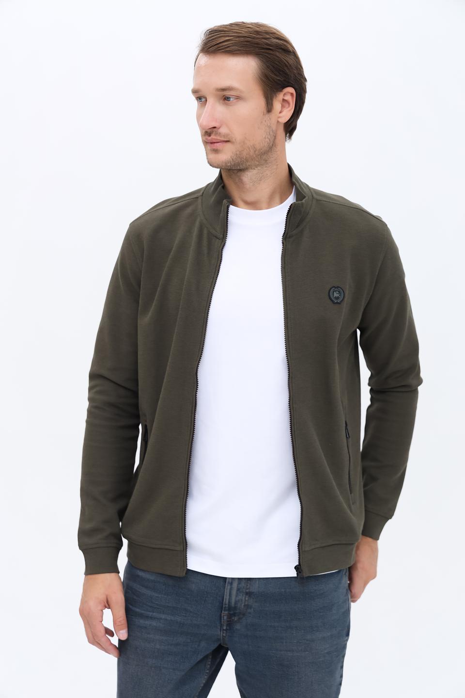 Кардиган Lerros хаки на молнии