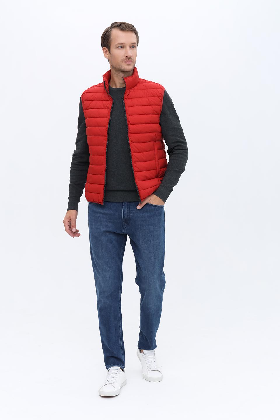Жилет Calamar стеганый красный