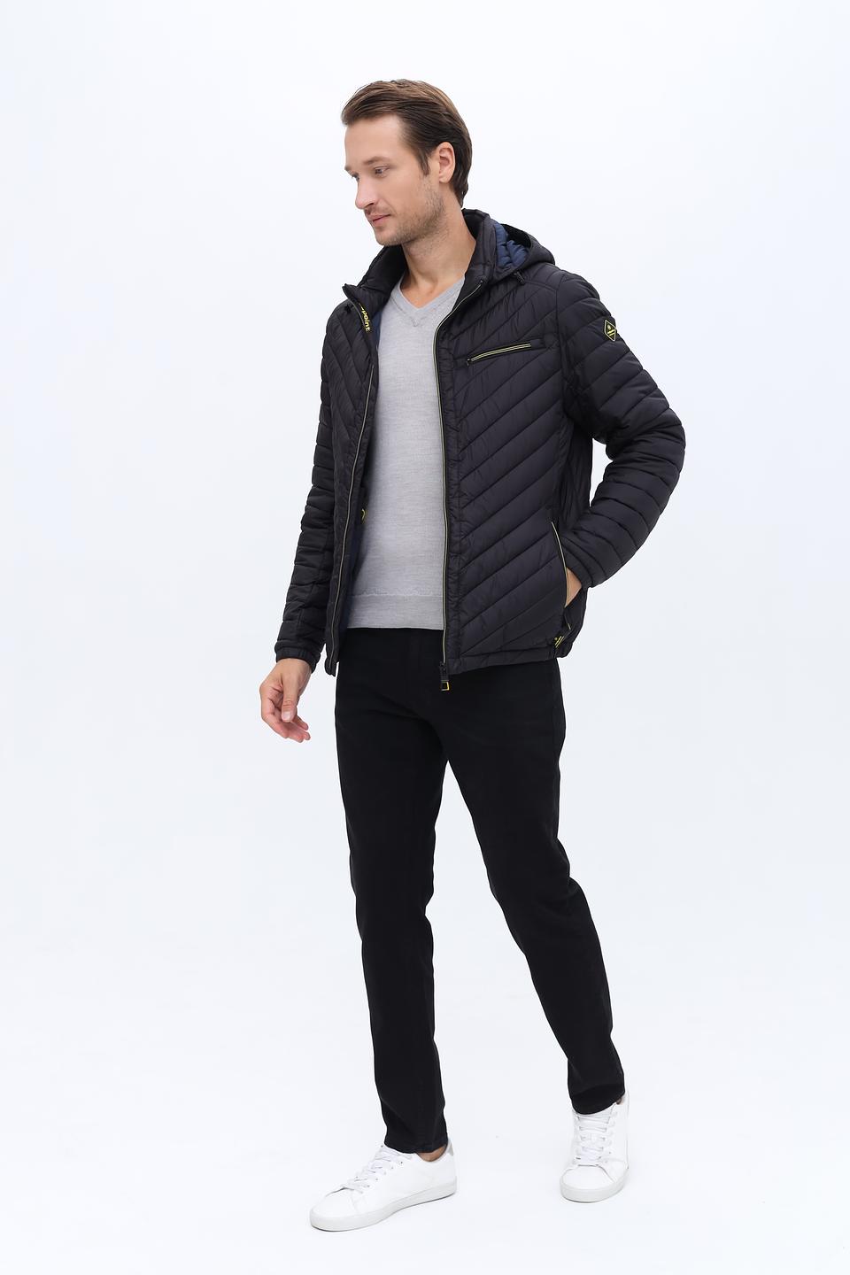 Куртка Red Point стеганая чёрная