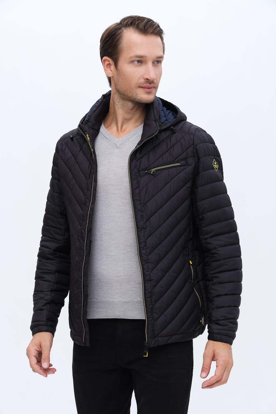 Куртка Red Point стеганая чёрная