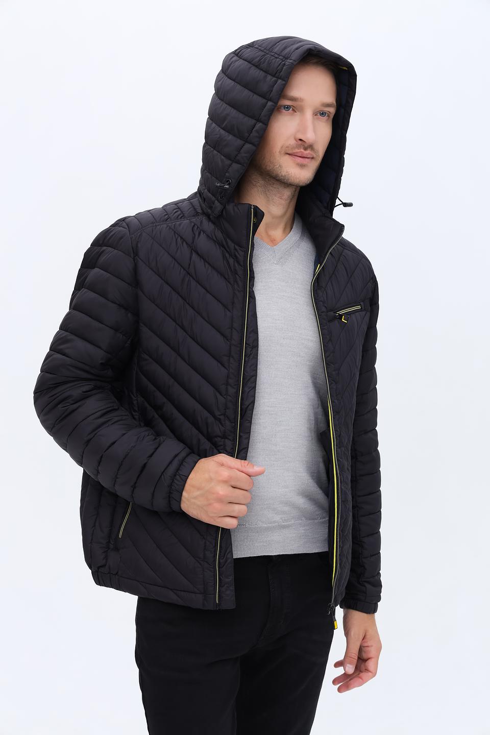 Куртка Red Point стеганая чёрная