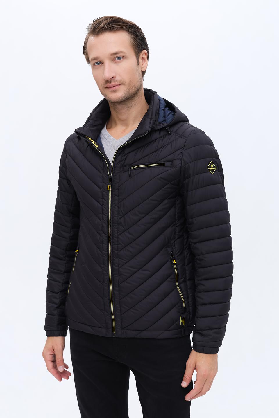 Куртка Red Point стеганая чёрная