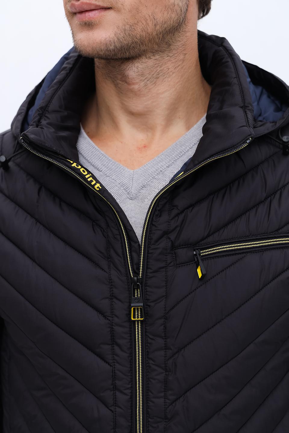Куртка Red Point стеганая чёрная