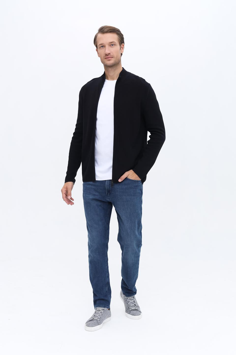 Кардиган Cinque чёрный на молнии