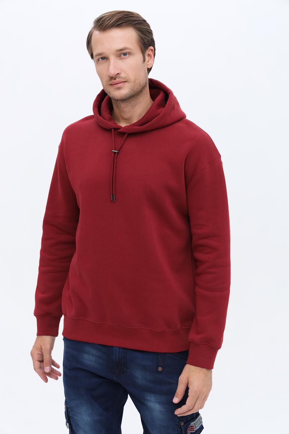 Толстовка Cinque бордовый