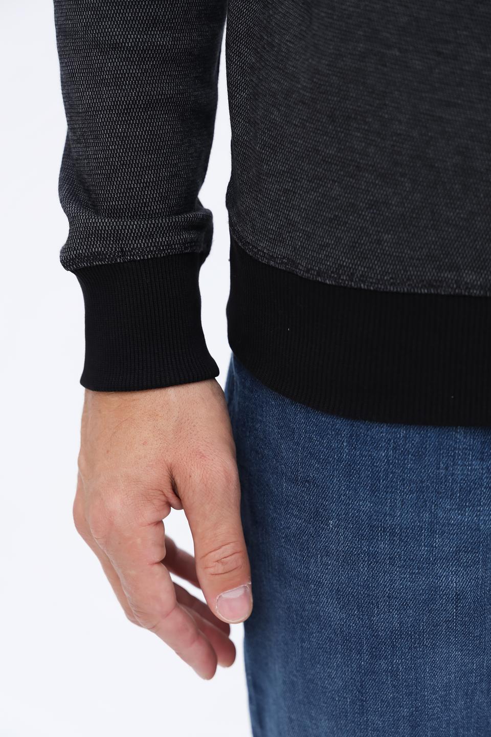 Джемпер Casa Moda с молнией серый