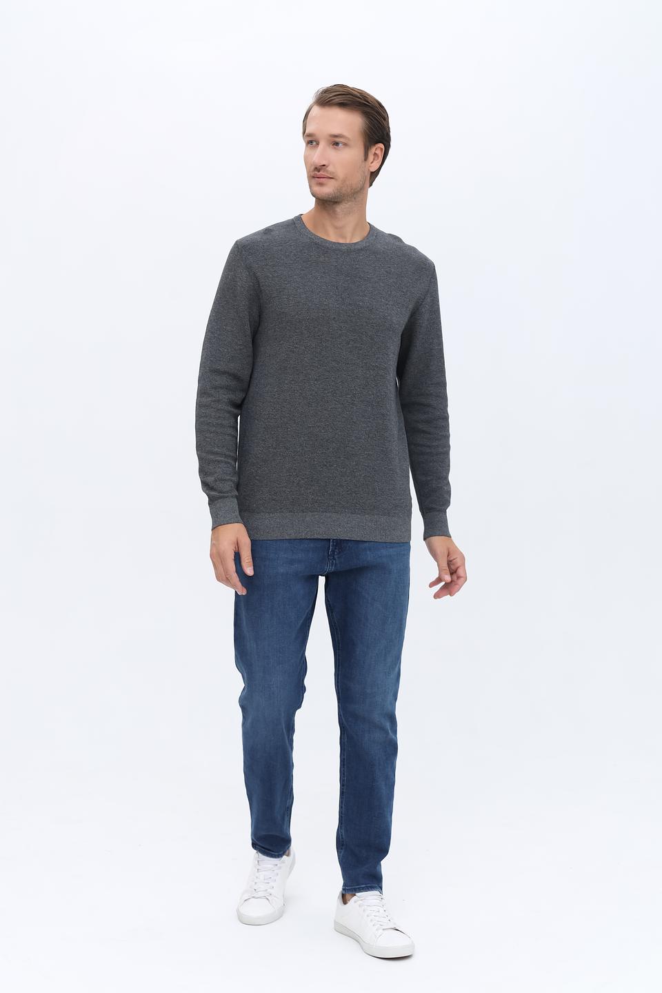 Джемпер Casa Moda серый меланж